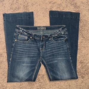 Rock And Roll Cowgirl Jeans Trouser 31x34 Stretch boot cut